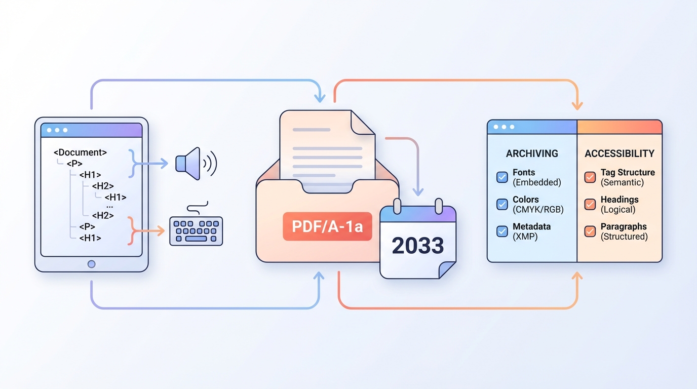 PDF/A-1a & PDF/UA: compliant publiceren zonder verrassingen - afbeelding 2