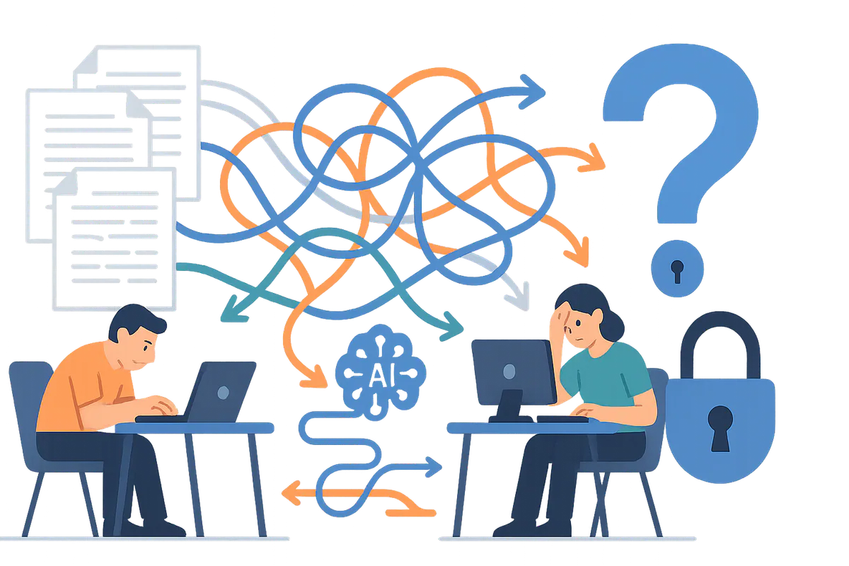 AI in het ontwikkelproces - probleem